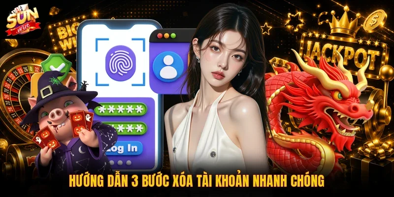 Xóa Tài Khoản SUNWIN | 3 Bước Thực Hiện Nhanh Chóng 3 Sunwin Hướng dẫn 3 bước xóa tài khoản nhanh chóng