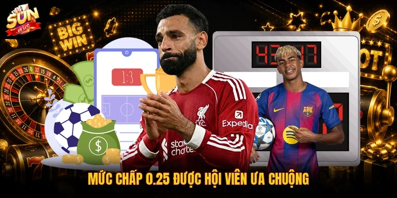 Kèo Châu Á | 3 Bí Quyết Đọc Vị Tỷ Lệ Cược Chấp Chính Xác 3 Sunwin Mức chấp 0.25 được hội viên ưa chuộng