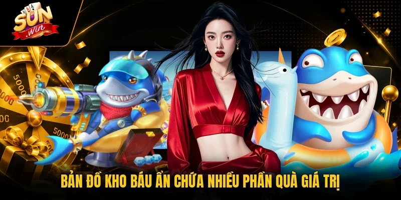 Bản đồ kho báu ẩn chứa nhiều phần quà giá trị