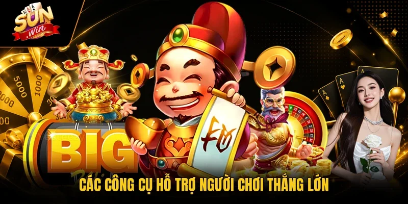 Thần Tài Đến - 5 Bước Nổ Hũ Jackpot Cực Lớn Tại Sunwin 4 Sunwin Các công cụ hỗ trợ người chơi thắng lớn